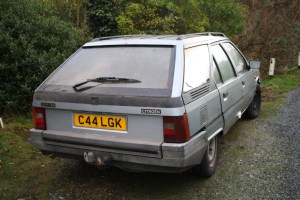 BX rear Citroen BX estate rear