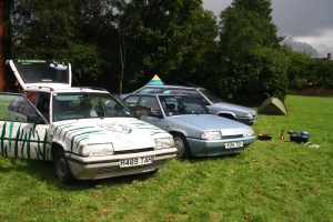 Citroen BXs together