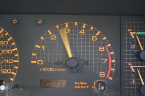 Bluebird rev counter
