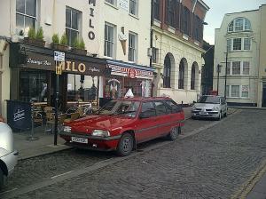 Citroen BX TZD Turbo estate in red Margate BX