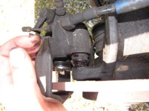 Slider rubbers not entirely healthy