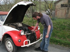 Running repairs, fortunately not more than tinkering