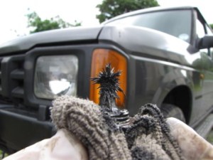 Land Rover gearbox plug