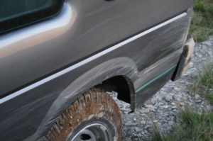 Oh dear. Paint took a beating