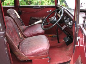 Cramped, wonderfully patinated and yes, that is the horn...