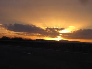 Astonishing views, from a motorway!