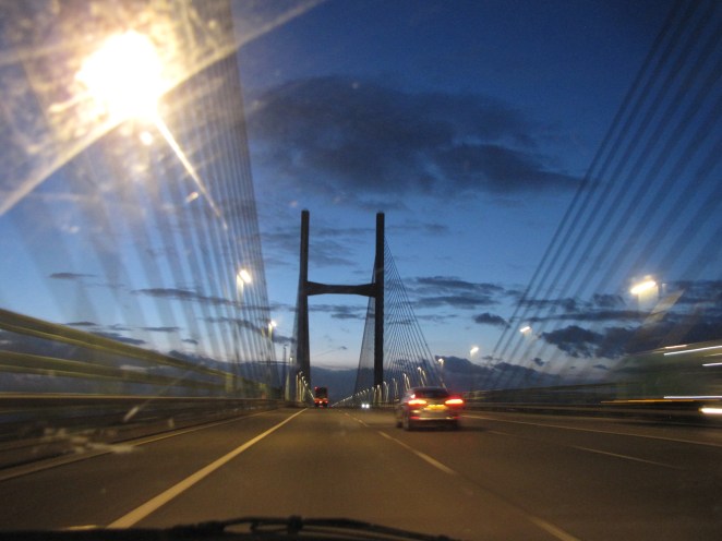 Severn Bridge. Croeso i Grymru!