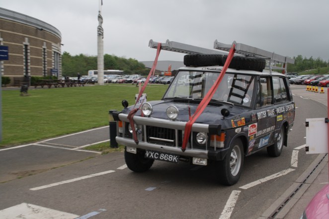 This Range Rover has an amazing history, from over 40 years ago!