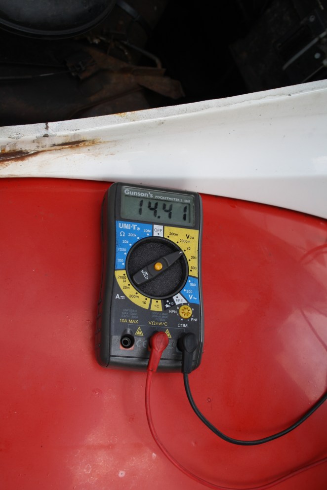 The 2CV demonstrates healthy charging, last year