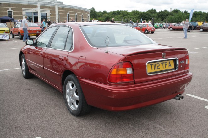 Rover 600 styling crisp and clean