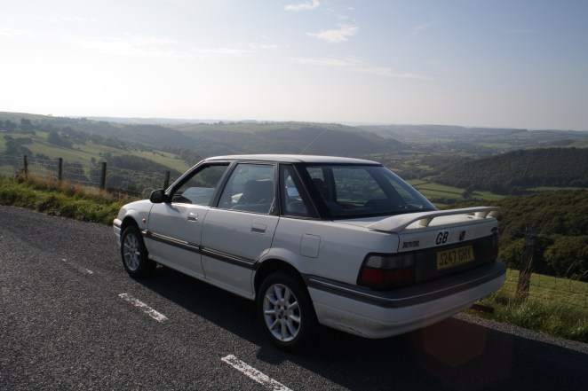 Lovely scenery and a car that's hard to love