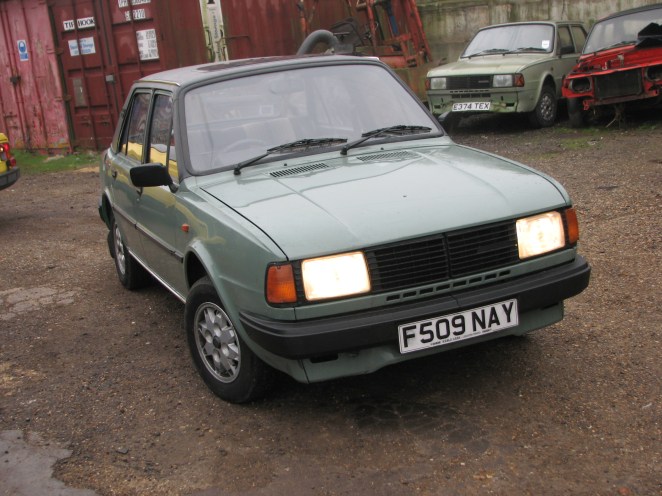 Not at all like a Citroen 2CV, nor a Lada Riva - Skoda!