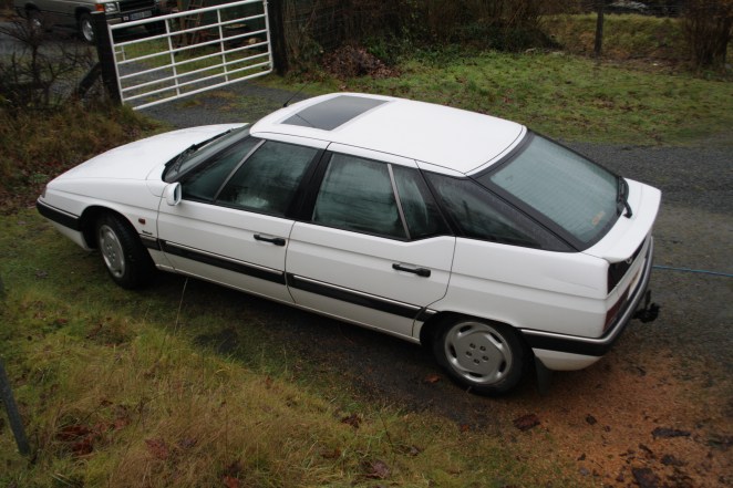 Steamed up windows car