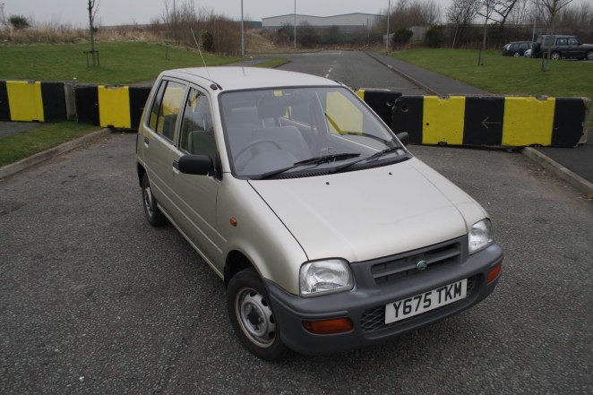The new steed - the tiny Perodua Nippa