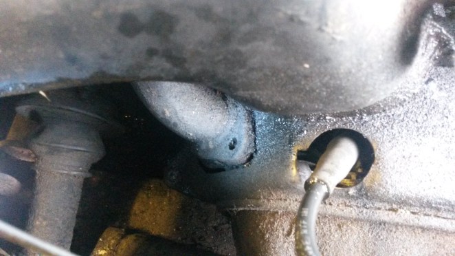 2CV Dyane intake manifold leak