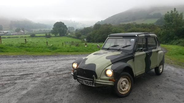 A quick pause in Wales