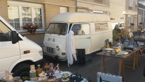 Renault Estafette at the Trun Onion Festival, Normandy.