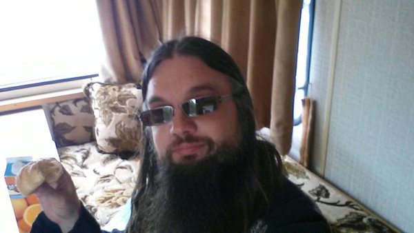 Croissants and velour for lunch. Stylish.