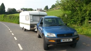RAV4 shortie towing