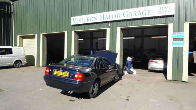 Tyres and air con. Improving my steed.