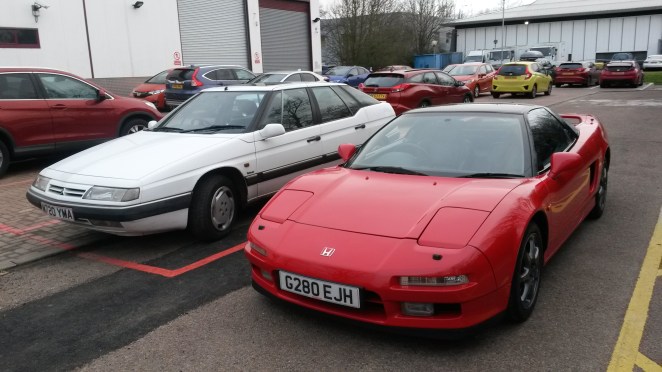 A fantastic driving machine, and an NSX.