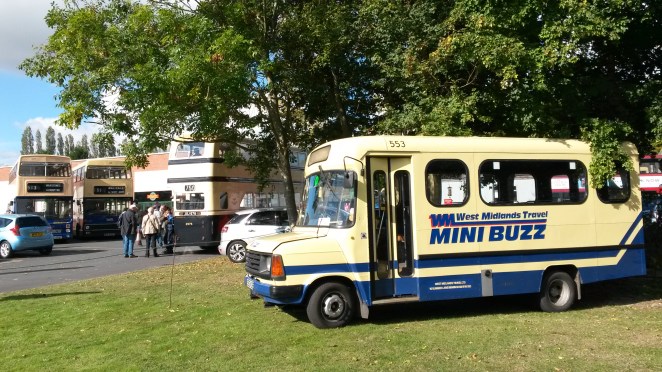 A rather different scale - Transit bus.