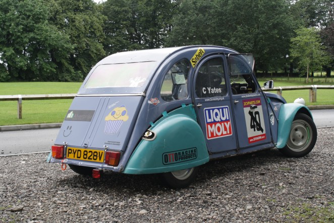 Suspension is very different to stock.