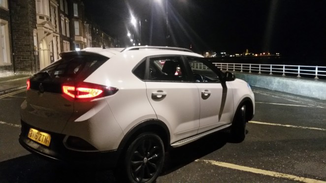 The MG GS is very, er, SUV-shaped