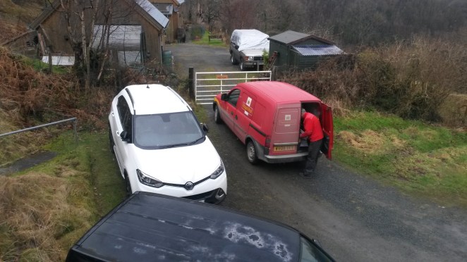 Hello Mr Postman! What have you got for me?