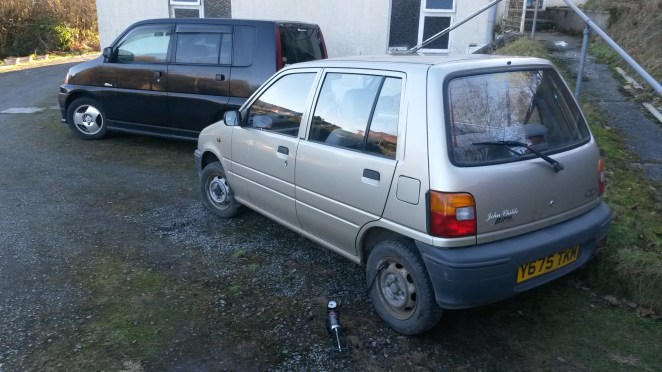Check your tyre pressures! These were all low.